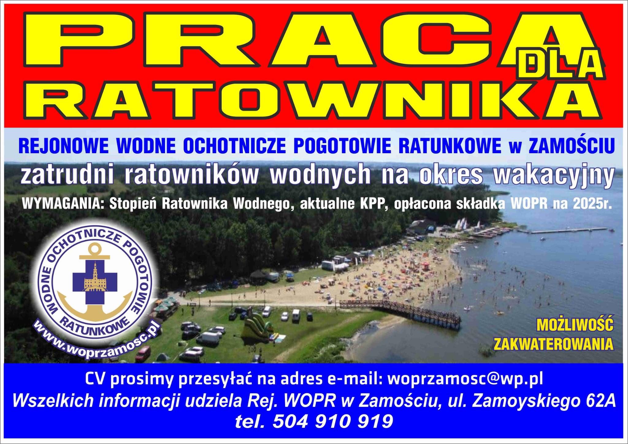 Praca dla Ratowników - 2025 